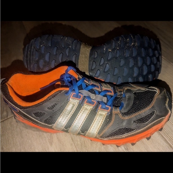 2 lot Men's Shoes Adidas running tennis Under Armour slides memory foam sandals - Picture 6 of 8